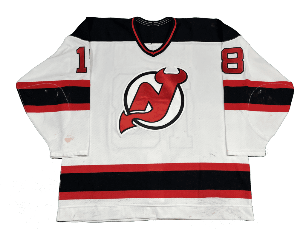 Sergei Brylin - Game Worn Devils Vault