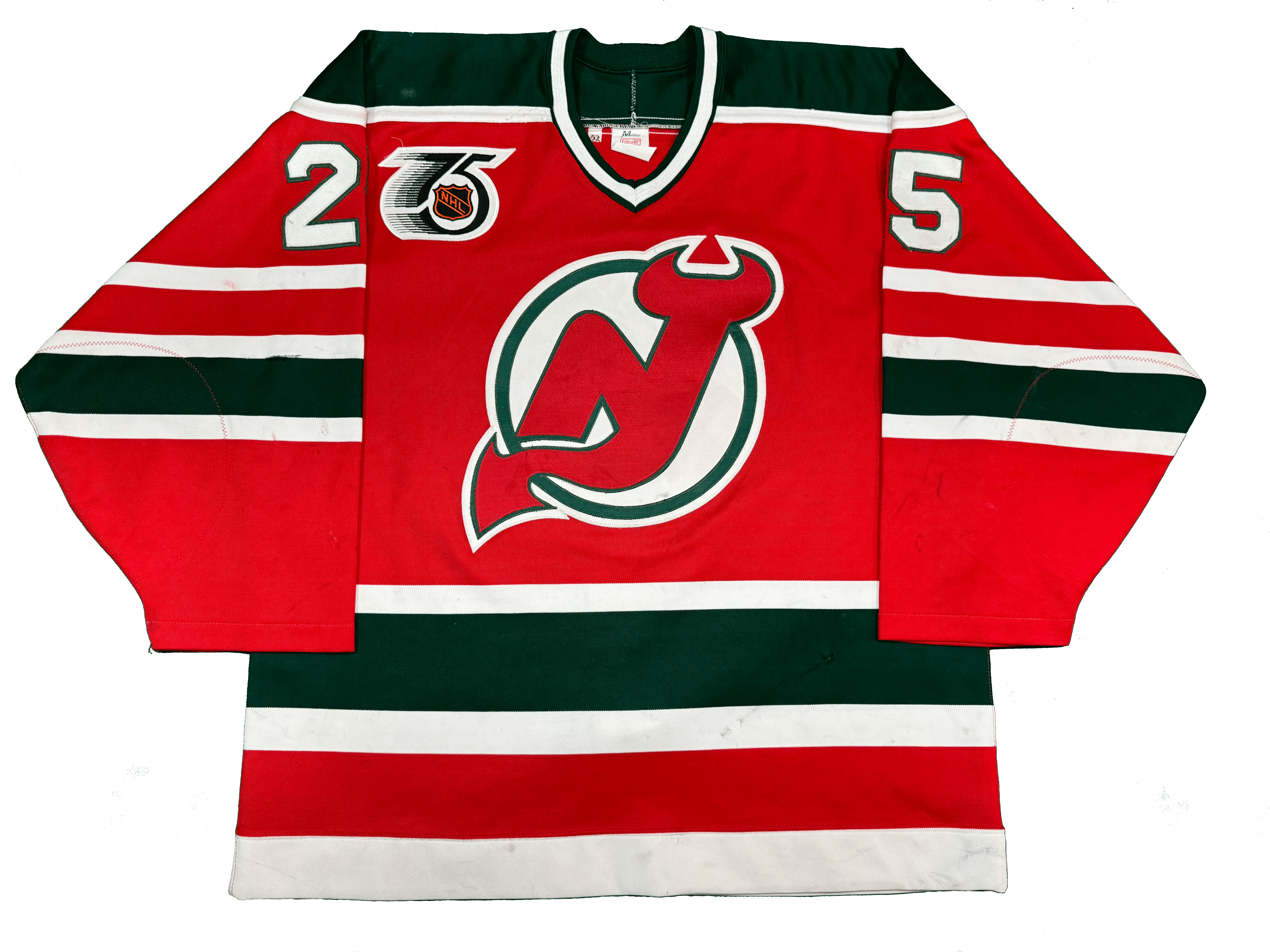 Valeri Zelepukin Game worn jersey 1991-1992 Set 2